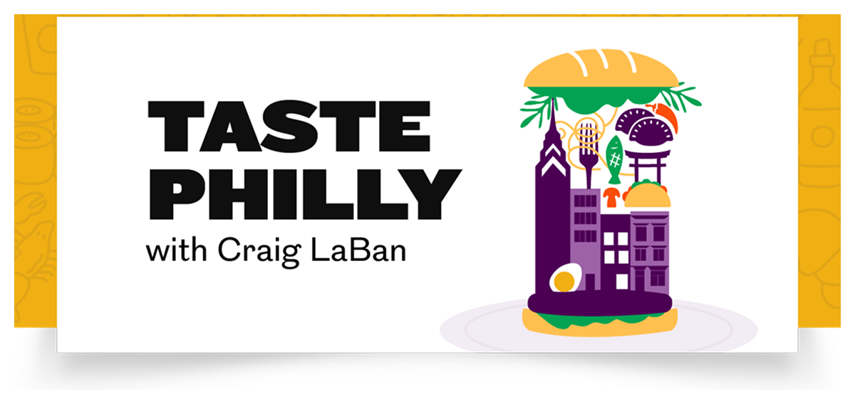 Taste Philly with Craig LaBan — masthead lockup