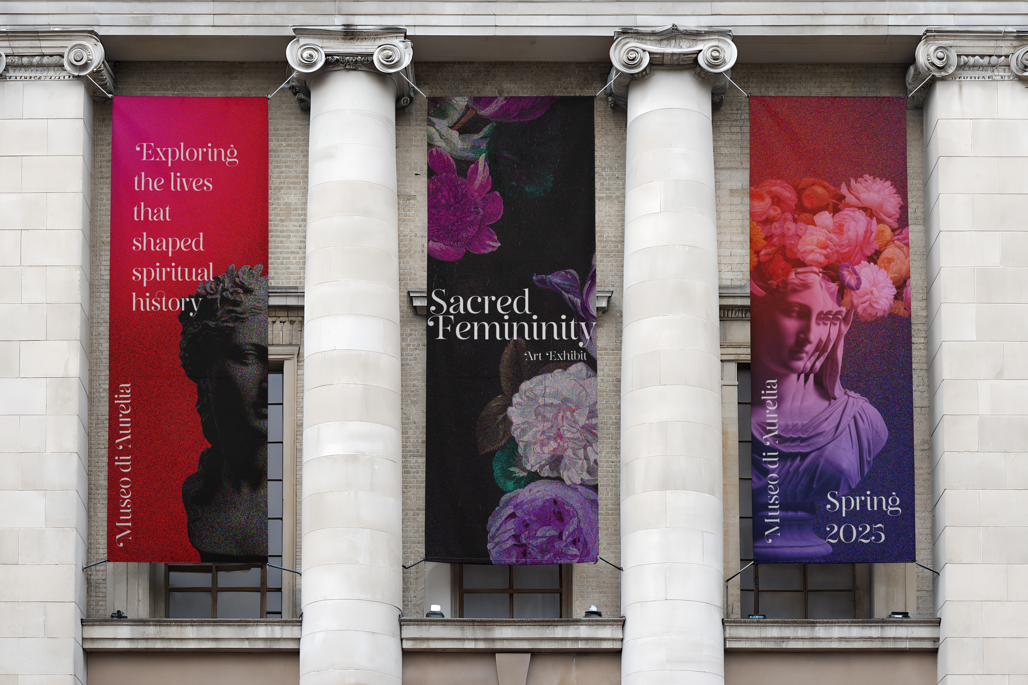 Museo di Aurelia — front steps poster
