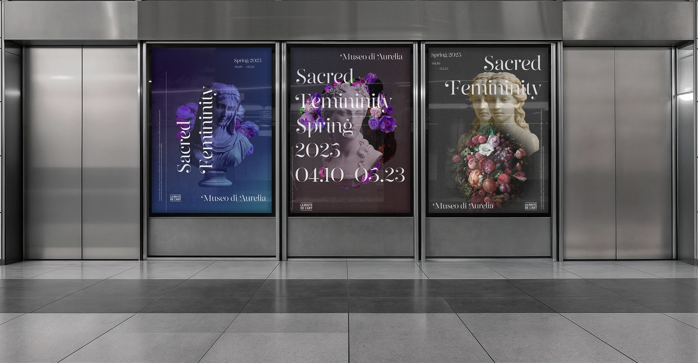 Museo di Aurelia — subway poster