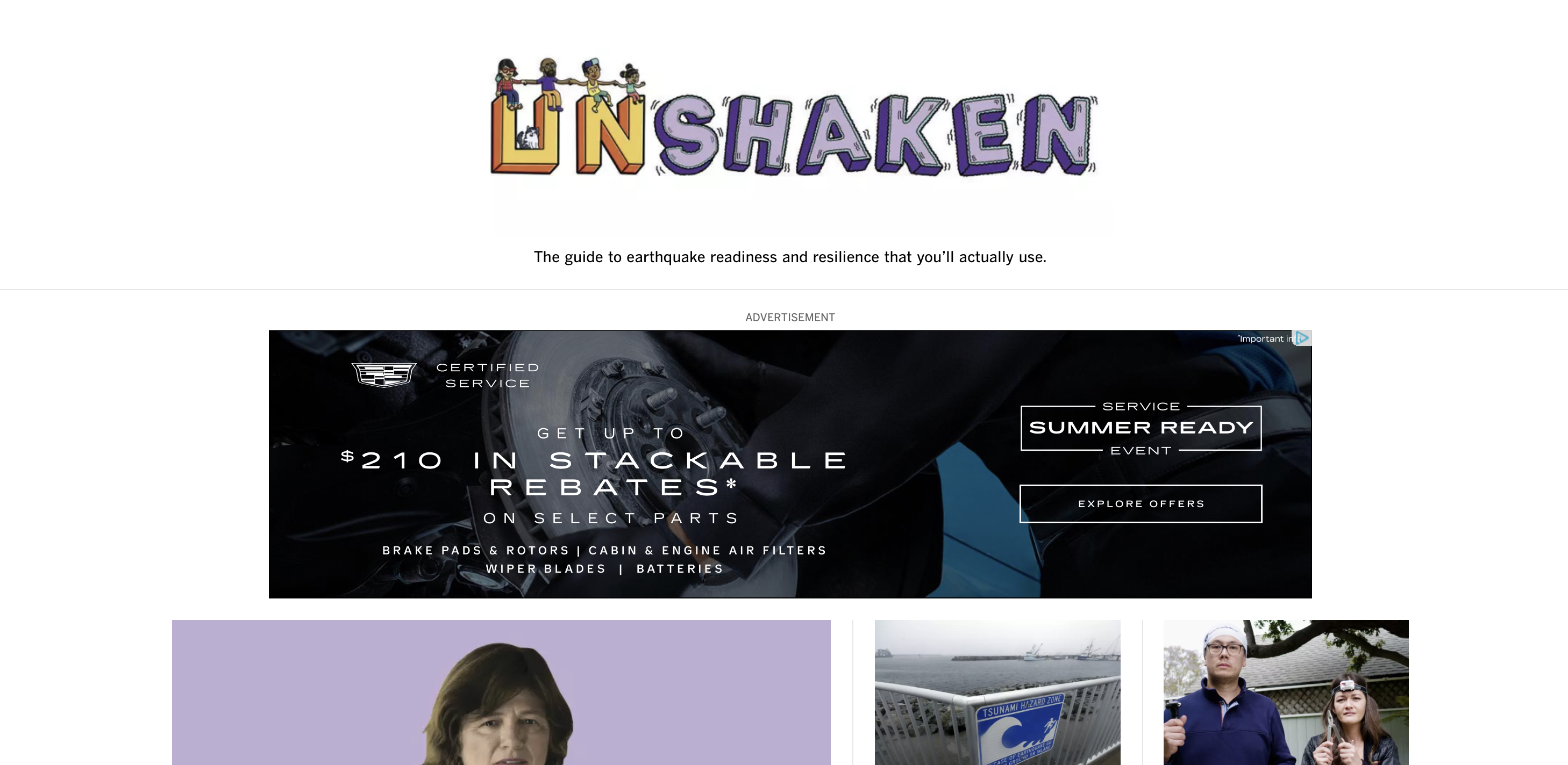 L.A. Times Unshaken — comparative analysis reference